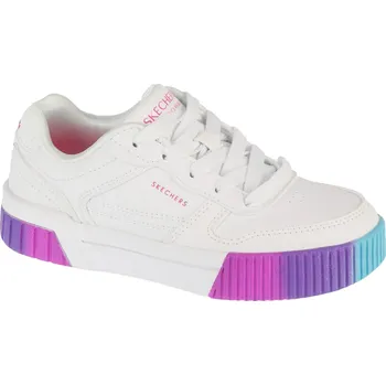 Dívčí tenisky Bílé stylové tenisky s barevnými detaily Skechers Jade 310890L-WMN Velikost: 29