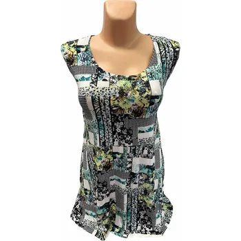 Top bez rukávů MLADEN, Barva Bílá, Velikost 38 - na zakázku, Materiál 96% Viskoza 4% Lycra