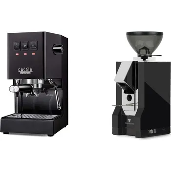 Kávovar Gaggia Classic E24, black + Eureka Mignon Classico, CR black