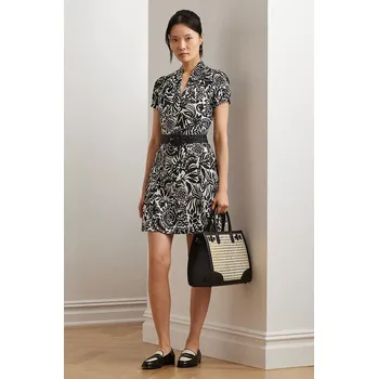 Dámské šaty Šaty Lauren Ralph Lauren černá barva, mini, 200963678 99A, vel. 36