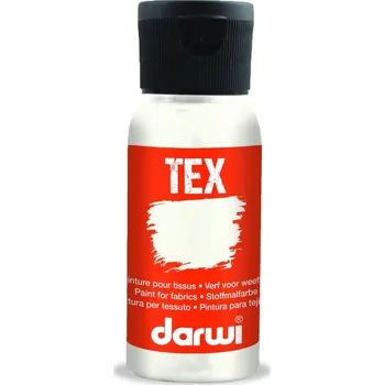 Speciální výtvarná barva Darwi DA0100050010C Barva na látky White 50 ml 1 ks
