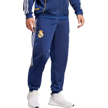 Pánská móda Pánské retro kalhoty Adidas Real Madrid 99/00 Track Top modré