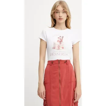 Tričko Guess W5GI48.K49A1 bílá 00X, vel. XS