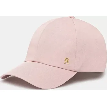 Čepice Bavlněná baseballová čepice Tommy Hilfiger AW0AW17138 růžová 39X, vel. ONE SIZE