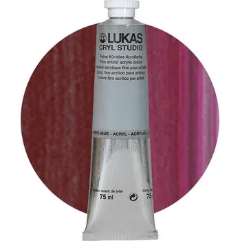 Vodová barva Lukas Cryl Studio Akrylová barva Alizarin Crimson 75 ml 1 ks