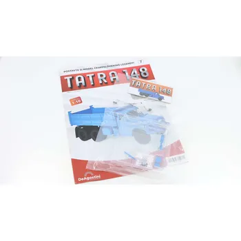 autíčko Tatra 148 1:10 - časopis #7 se stavebnicí DeAgostini Tatra 148 - stavebnice DeAgostini