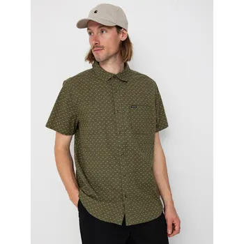 Pánská košile Brixton Charter Print (ivy green/micro floral) XL, zelená