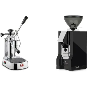 Kávovar La Pavoni Europiccola Lusso + Eureka Mignon Classico, CR black
