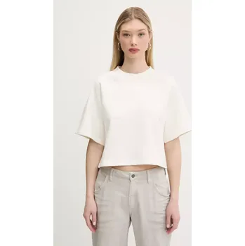 Pánské tričko Bavlněné tričko Hugo Blue 50537091 béžová 01X, vel. XL