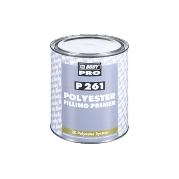 Karosářský tmel HB Body P261 Polyester Filling Primer šedý, 1 l