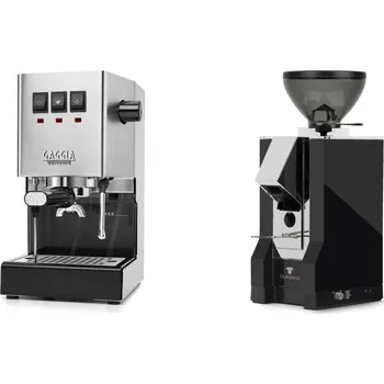 Kávovar Gaggia Classic E24, stainless steel + Eureka Mignon Classico,…