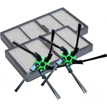 Sada příslušenství pro robotický vysavač HEPA filtry a kartáčeky pro iROBOT Roomba s9 4ks sada