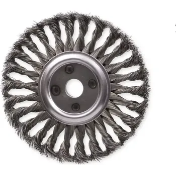 Brusný kartáč Kartáč na vrtačku radiální copánkový pr. 175/22 mm