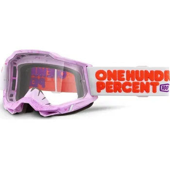 Motocyklové brýle Motokrosové brýle 100% ACCURI 2 - USA, brýle HUNDREDS - čiré plexi