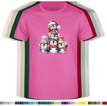 Dívčí tričko detske-levne-bavlnene-tricko-potisk-mladi-tucnacci Barva: Fuchsia - fuchsiová, velikost: 116