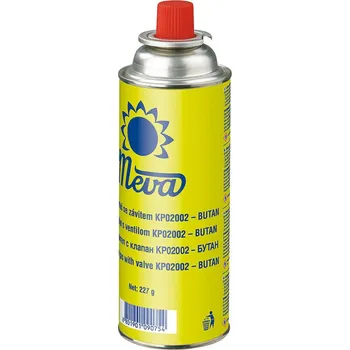 Plynová kartuše MEVA UKP02002 Butan kartuše 220g s ventilem