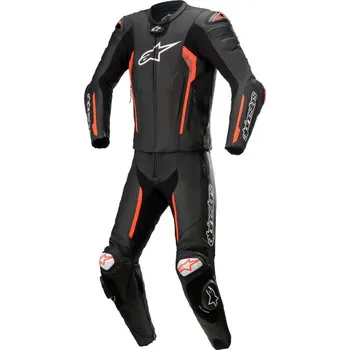 Moto kombinéza Alpinestars Missile V2 black/red fluo vel. 48