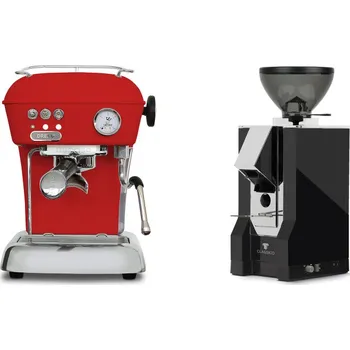 Kávovar Ascaso Dream ONE, Love Red + Eureka Mignon Classico, CR black