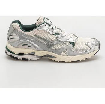 Pánské tenisky Mizuno Wave Rider 10 (snow white/slate/bistro green) 38, bílá