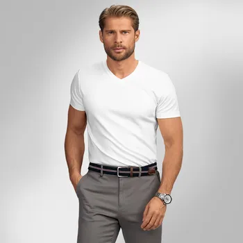 Pánské triko BANDI, model BELTECO Bianco