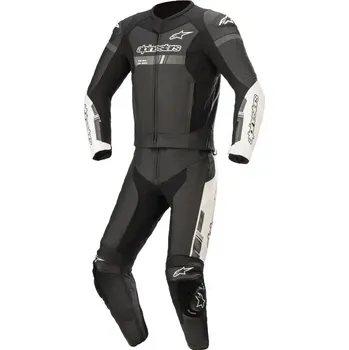 Moto kombinéza Alpinestars GP Force Chaser black/white 2pc vel. 54