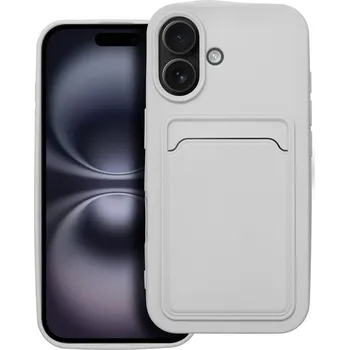 Pouzdro na mobilní telefon Pouzdro CARD pro IPHONE 16 bílé