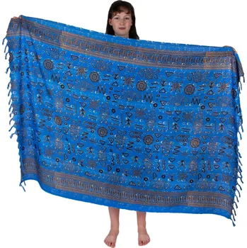 Šátek Sarong / pareo / plážový šátek Visgraat Blue, Sittar.cz