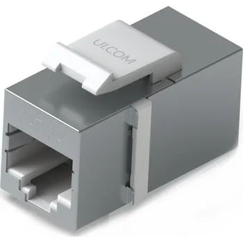 Síťový konektor Ubiquiti Cat6A Keystone Coupler, 12-Pack - Keystone spojka Cat6A, sada 12ks