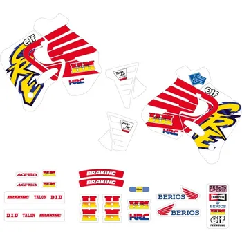 Osvětlení pro motocykl TECNOSEL (BLACKBIRD) sada samolepek (dýhy) HONDA CR 125 93-94, CR 250 92-94, REPLICA TEAM HONDA ENDURO 94 barva červená/bílá/žlutá (TECNOSEL (BLACKBIRD) sada samolepek (dýhy) HONDA CR 125 93-94, CR 250 92-94, REPLICA TEAM HONDA ENDURO 94 barva)