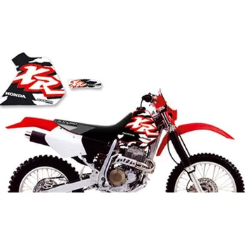 Samolepicí dekorace na vozidlo BLACKBIRD sada samolepek (dýhy) HONDA XR 600 88-99 ORIGINAL (16) (BLACKBIRD sada samolepek (dýhy) HONDA XR 600 88-99 ORIGINAL (16))