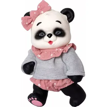 plyšák Medvídek panda v šedém svetru od RosaToys (OSO PANDA JERSEY LANA GRIS)