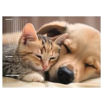 Set školních potřeb Mata na biurko z nadrukiem friendship