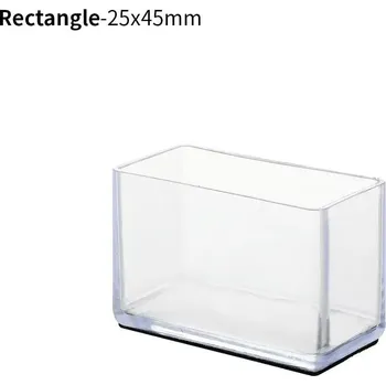 Podložka pod nábytek Silikonové podložky na nábytek proti poškrábání | Ochrana nábytku, ochrana podlahy 4 ks - 25 x 45 mm - obdélník