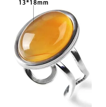 Prsten Nastavitelný prsten | šperky - 12 Achát červený