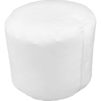 Polštář Pro Háčkování Vnitřní vak do pufu 38x30 cm bílý