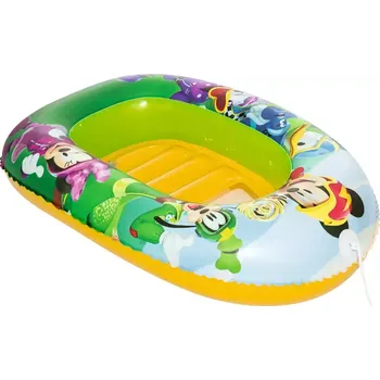 Člun BESTWAY Člun nafukovací s průzorem 102x69cm Mickey a kamarádi 91003
