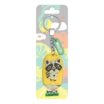 Set školních potřeb Brelok 3D z latarką - Misiaczek