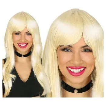 Fiestas Guirca&nbsp;Dámská blond dlouhá paruka 80´léta