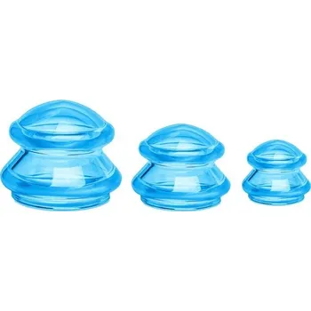 Masážní přístroj Silikonové vakuové baňky proti celulitidě a na masáž těla | silikonové baňky, masážní pomůcky - 1Nastavte SML BL