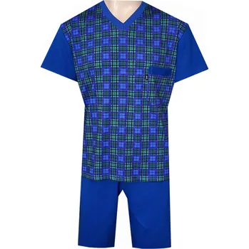 Pánské pyžamo Pánské Pyžamo Krátké FOLTÝN PK 498 Velikost: 5XL