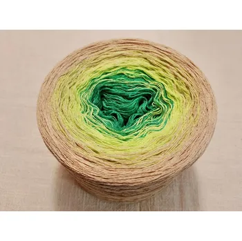 Příze Duhové Spektrum Leknín 1000m (Recyklovaná směsová příze Leknín )
