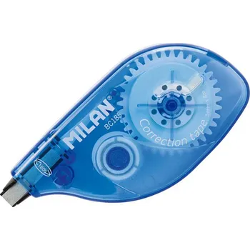 Korektor páska MILAN BC185 5 mm x 8 m, modrý