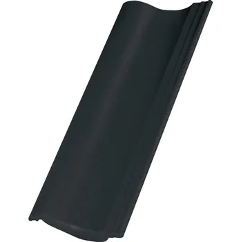 Střešní krytina Taška půlená BRAMAC Max Protector plus -ebenově černá