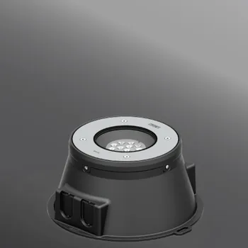 Venkovní osvětlení VÝPRODEJ VZORKU LIGMAN Zápustné zemní svítidlo KIOS 3 3000K 8W 505lm LED 50° IP67 216mm nerez ocel