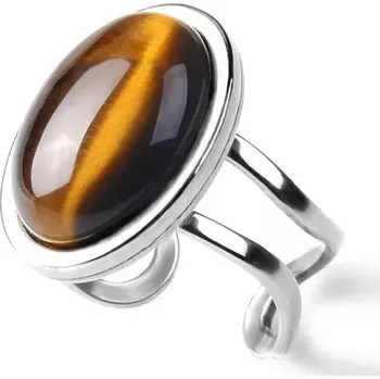 Prsten Nastavitelný prsten | šperky - 18 Tygří oko