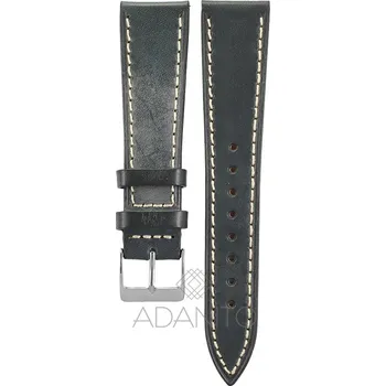 Řemínek na hodinky Kožený řemínek na hodinky 22 mm modrý