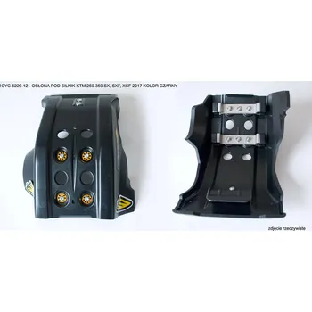 CYCRA kryt motoru FULL ARMOR SKID PLATE KTM SXF/SX-F/XCF/XC-F/EXC/EXC-F 250-350 16-18 barva černá (CYCRA kryt motoru FULL ARMOR SKID PLATE KTM SXF/SX-F/XCF/XC-F/EXC/EXC-F 250-350 16-18 barva černá)