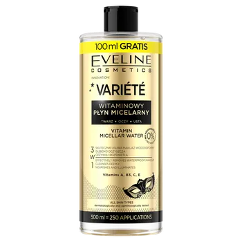 Micelární voda Eveline Cosmetics Variete vitamínová micelární voda na obličej, 500 ml