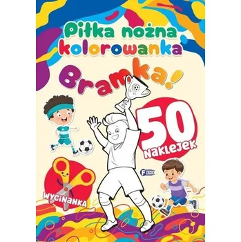 První čtění Piłka nożna. Kolorowanka - Praca zbiorowa [PL] (2025, Brožovaná, Fénix)