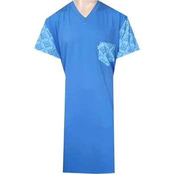 Pánská noční košile Pánská Noční Košile FOLTÝN NK424 Velikost: 6XL, Materiál: Krátký rukáv